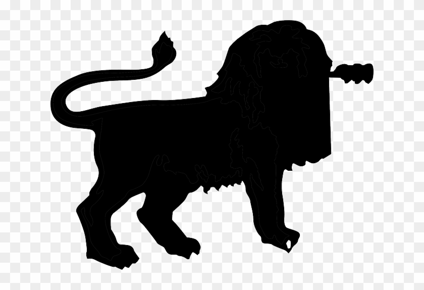 Animal Black, Africa, Silhouette, Lion, Dangerous, - Animales De Africa Silhouette #680188
