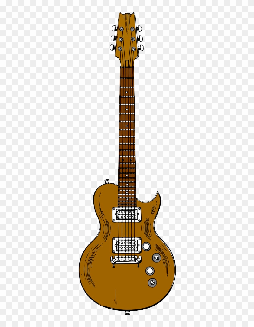 Bass Guitar Electric Guitar Clip Art - Bass Guitar Electric Guitar Clip Art #680343