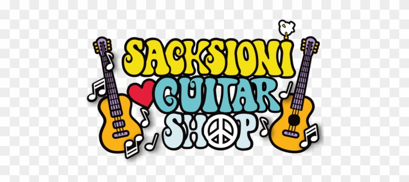 Sacksioni Guitarshop Amsterdam - Cafepress Peace-love-music 5'x7'area Rug #680397