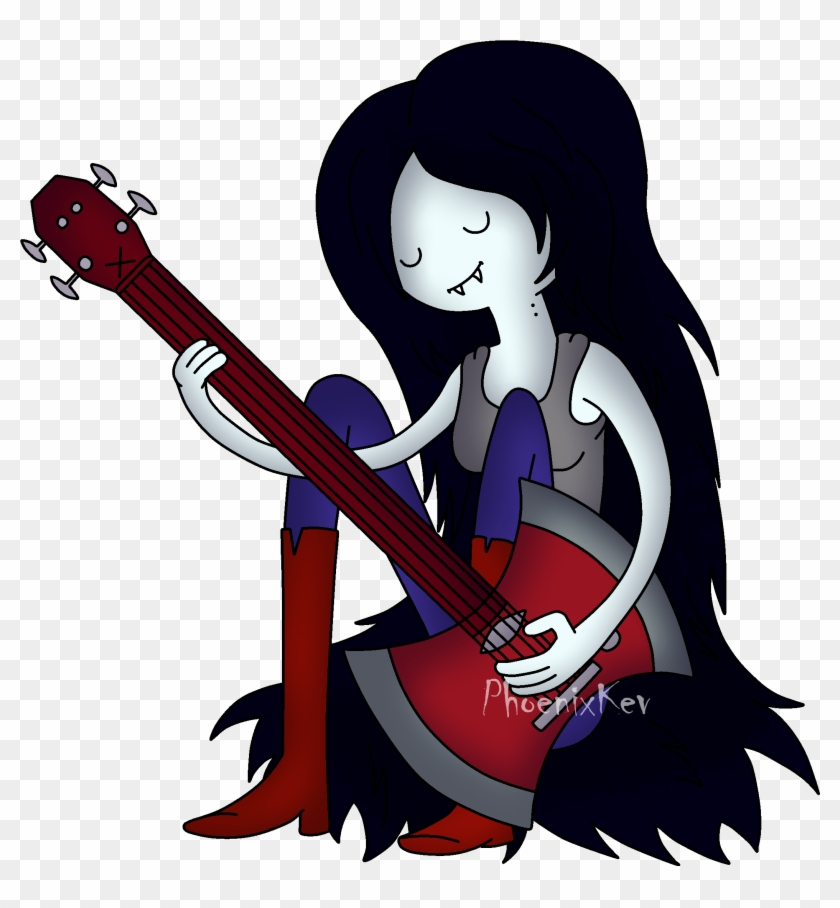 Marceline By Phoenixkev Marceline By Phoenixkev - Adventure Time Marceline Guitar #680452