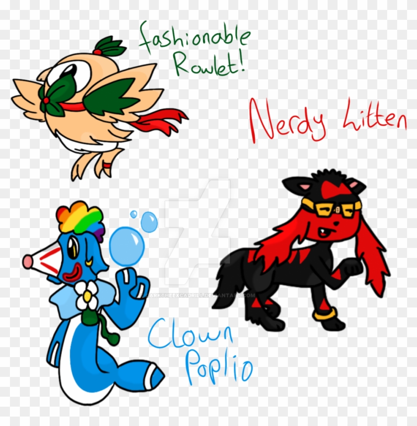 Darktheexcadrill Free Alolan Starters Adopts Raffle - Cartoon #680469