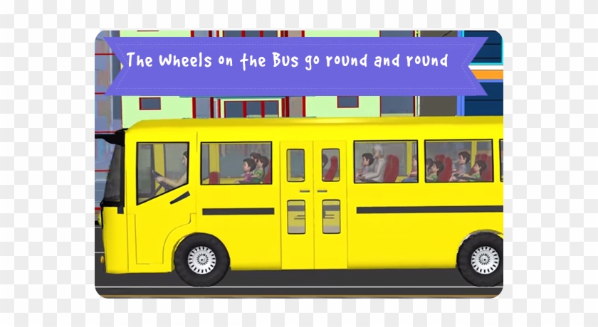 Wheels On The Bus Go Round And Round #680503