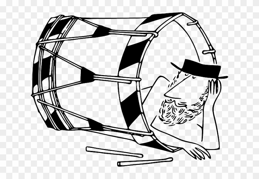 Clown Drum, Humor, Clown - Drum Clip Art #680588