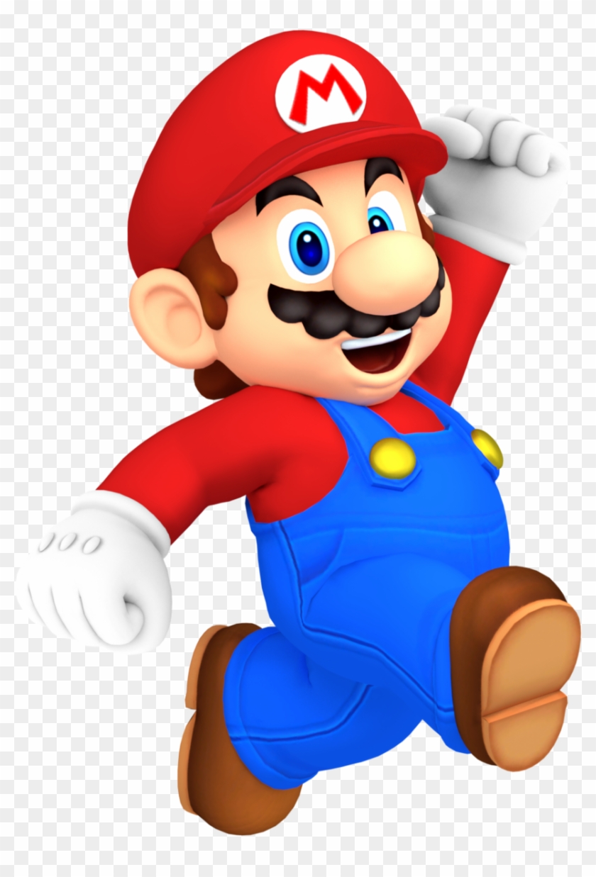 Mario Jumping By Nintega Dario Mario Jumping By Nintega - Mario Jump Pose #680773