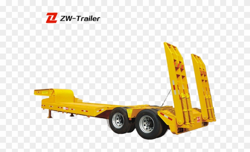 2 Axle Lowbed Semi Trailer Truck Manufacturers From - Boat Trailer #680804