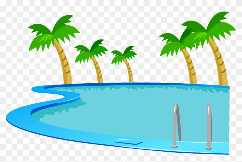 Swimming Pool Clip Art - Swimming Pool Clip Art #680856