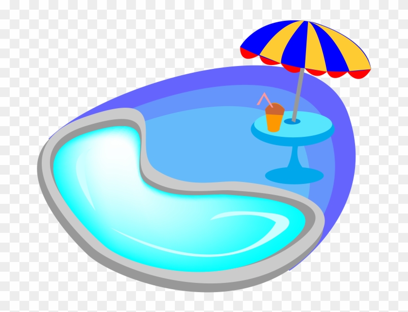 Swimming Pool Cartoon - Piscina Png #680879