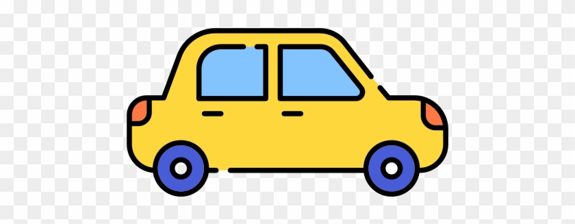 Car Transport Vehicle Cab Icon Vector Illustration - Road Transport #680895