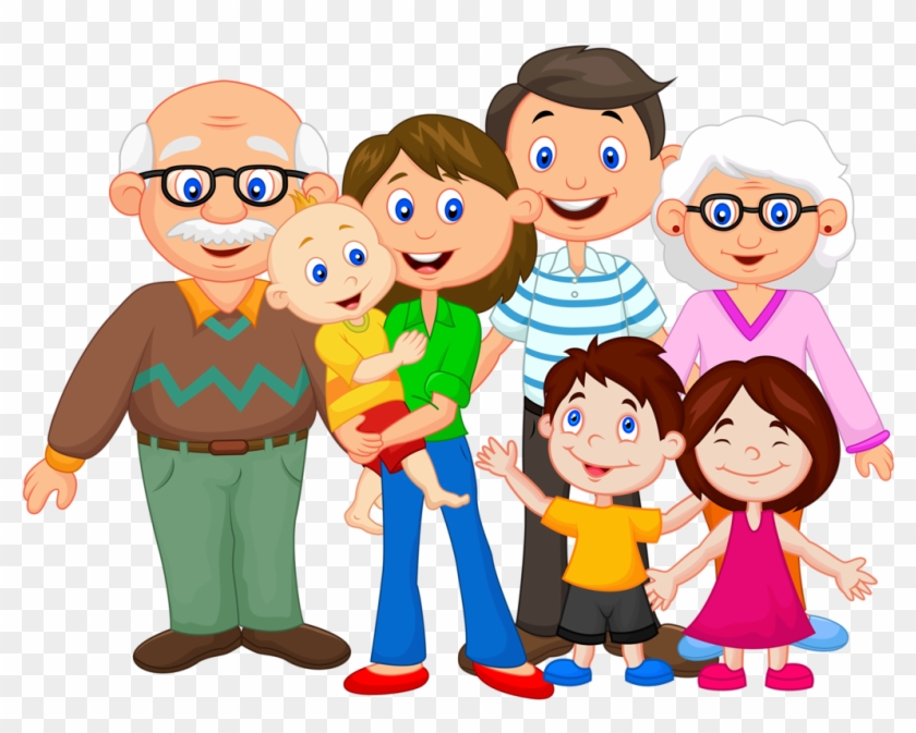 Family Picture Cartoon - My Family Clip Art #680932