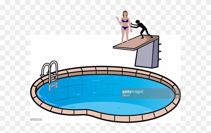 Philosophie Clip Art At Clker - Pool With Diving Board Clipart #680936