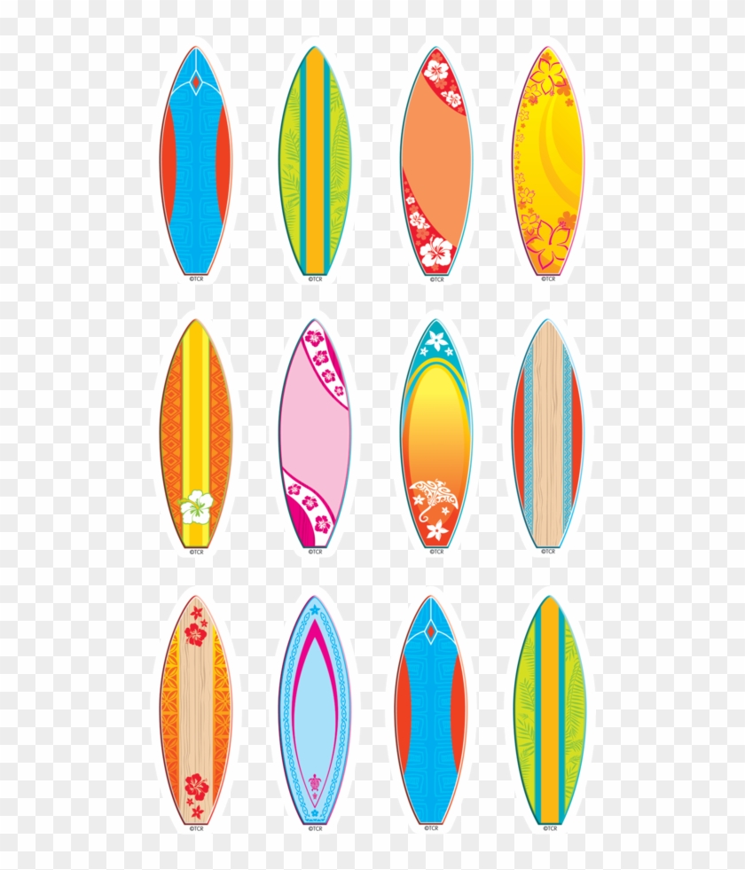 Tcr5537 Surfboards Mini Accents Image - Surfboard Name Tags Free #680978