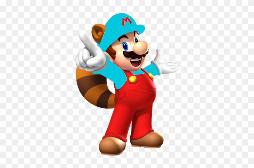 Ice Raccoon Mario - Mario Bros Png #681013