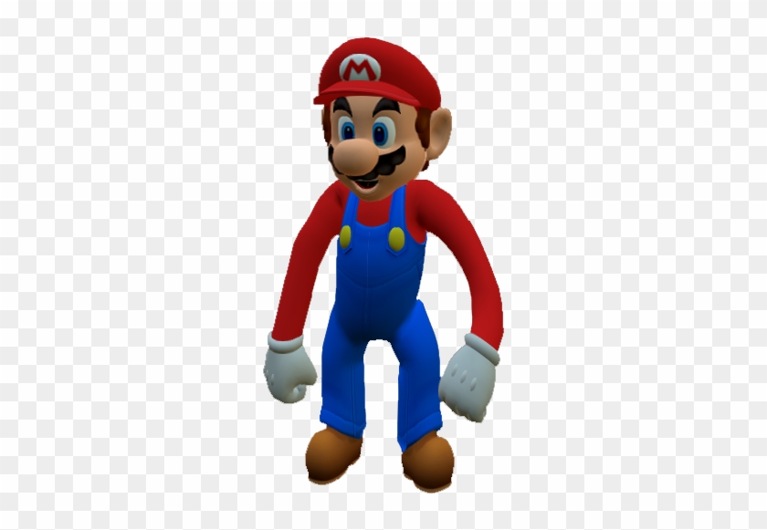Skinny Mario 3d By Fawfulthegreat64 - Mario Maker Skinny Mario #681034