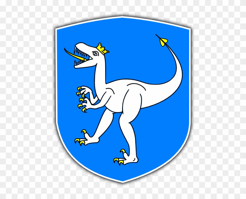 Shield With Dinosaur #681044