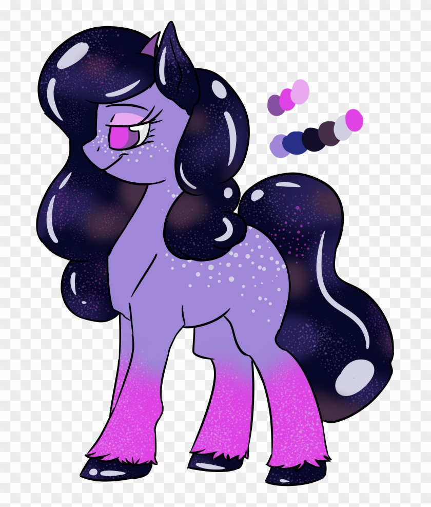 Galaxy Fluff Slime Pony Adopt By Sergeantspades - Cartoon #681246