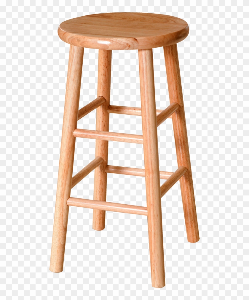 Stool Png Clipart - Wood Bar Chair Png #681431