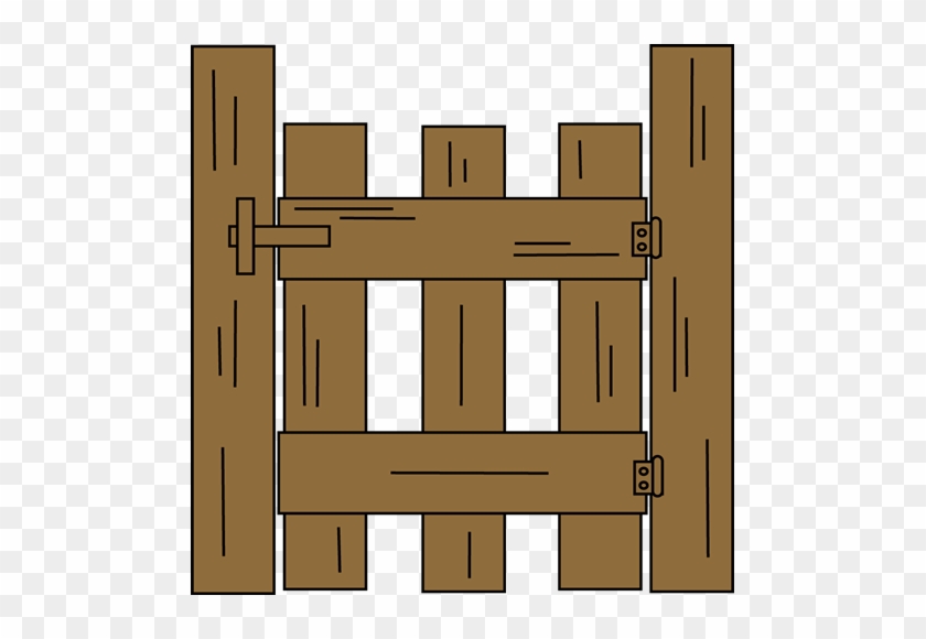 Wooden Gate Clipart - Gate Clipart #681502