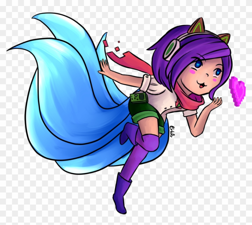 Arcade Ahri By Erkfir Arcade Ahri By Erkfir - Ahri Png #681651