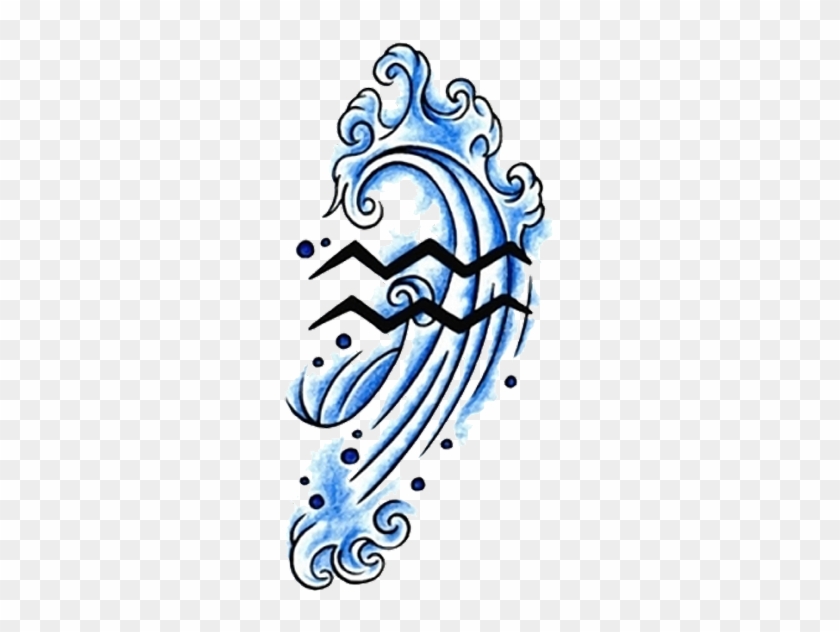 30 Best Aquarius Tattoos - Tatuagem Signo De Aquario #681751