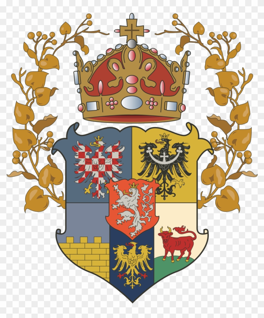 Coat Of Arms Of The Lands Of The Bohemian Crown - Kingdom Of Bohemia Flag #681788