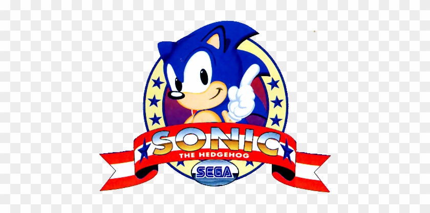 Sonic The Hedgehog Game Emblem - Sonic The Hedgehog Game Emblem #681815