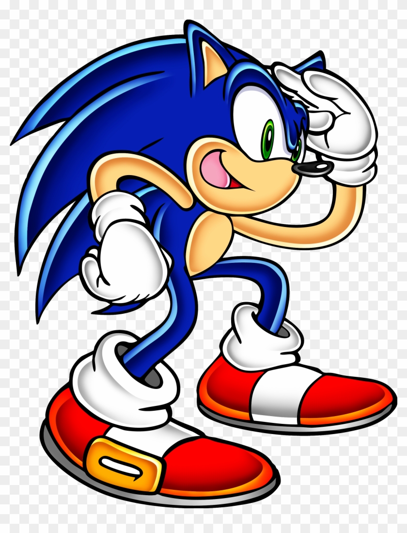 Sonic Adventure 2 Battle Sonic The Hedgehog Amy Rose - Sonic Adventure Official Art #681830