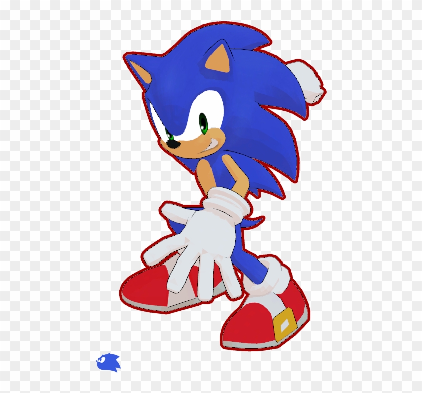 Sonic Adventure 2 ~ Sonic Alone By Apc-vdo - Cartoon #681845