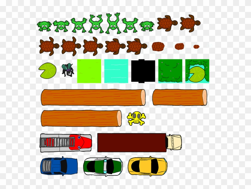 Frogger Arcade Graphic - Frogger Game Png #681854