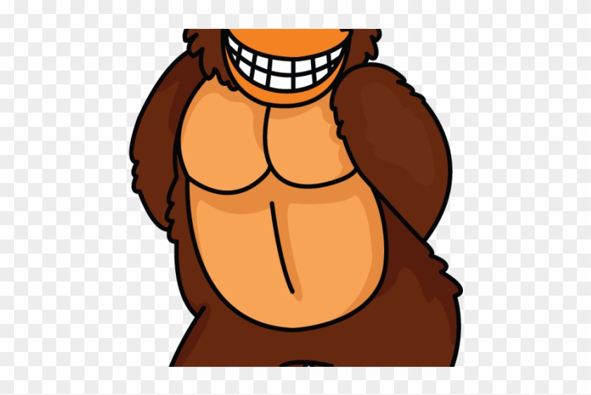 Drawn Gorilla Transparent - Gorilla #682055