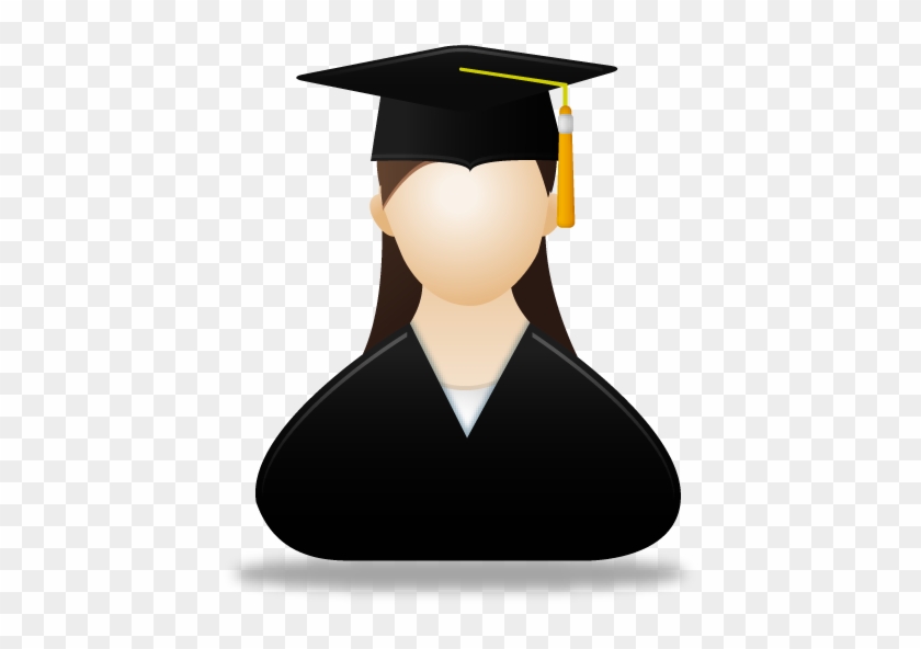 Graduate Female Icon - Icon #682154