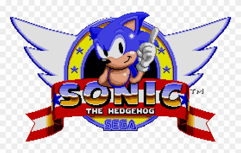 Sonic The Hedgehog 2 Logo - Sonic The Hedgehog Logo #682238
