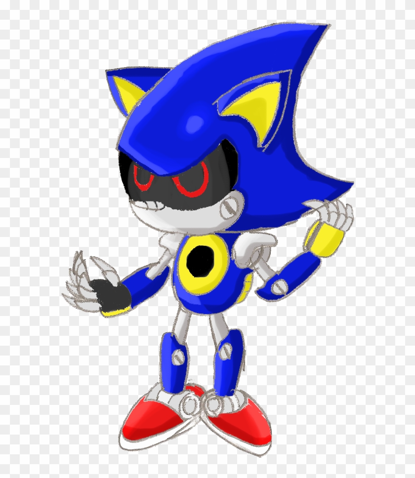 Classic Metal Sonic 2 - Cartoon #682282
