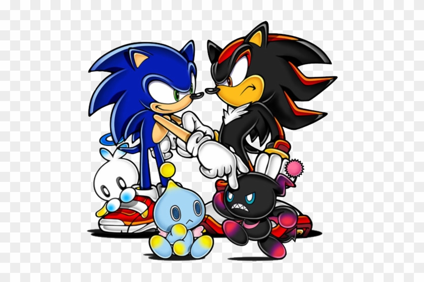 Sonicshadow - Sonic Adventure 2 Sonic And Shadow #682309
