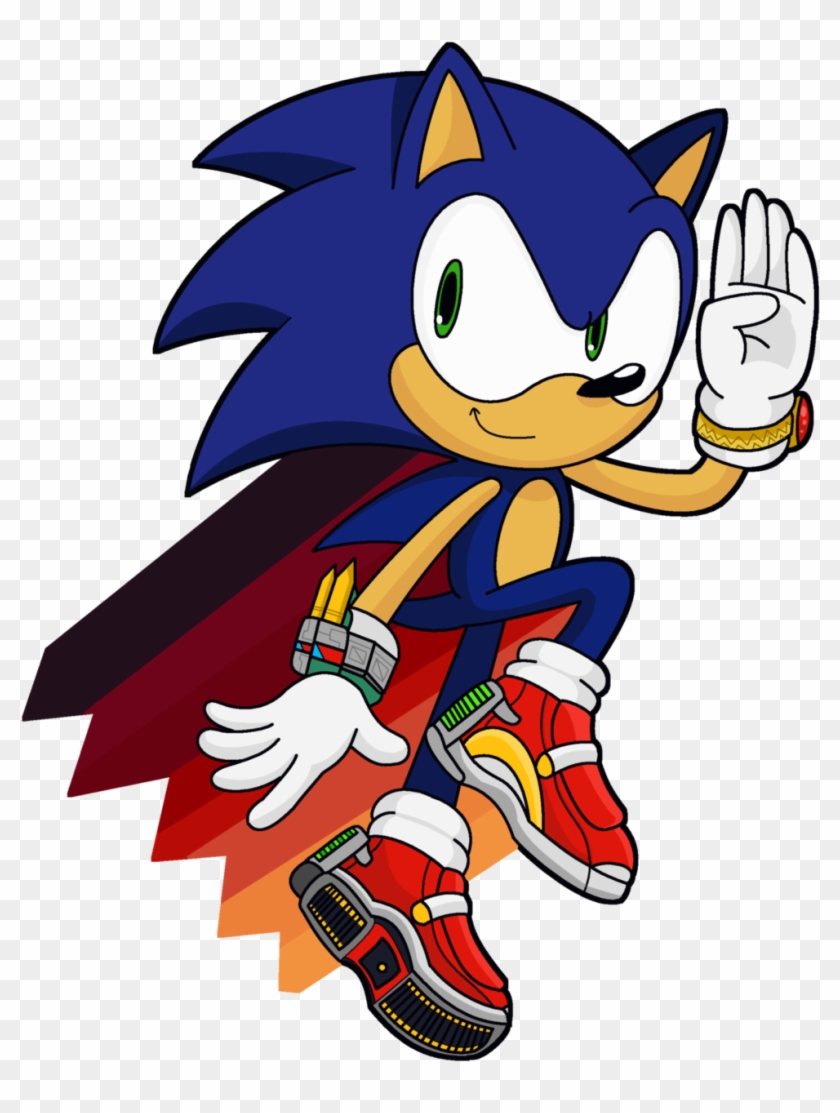 Sonic The Hedgehog By The-driz - Sonic The Hedgehog Cape #682316
