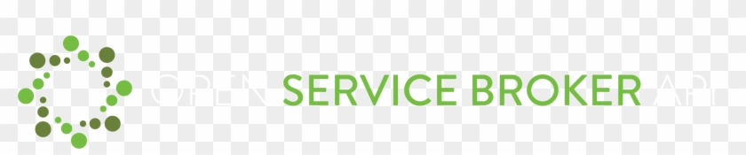 Horizontal Pantone And White - Open Service Broker Logo #682398