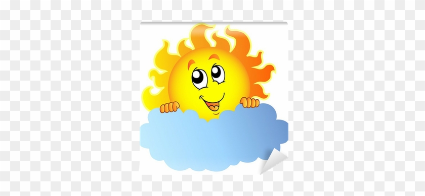Cartoon Sun And Clouds - Free Transparent PNG Clipart Images Download