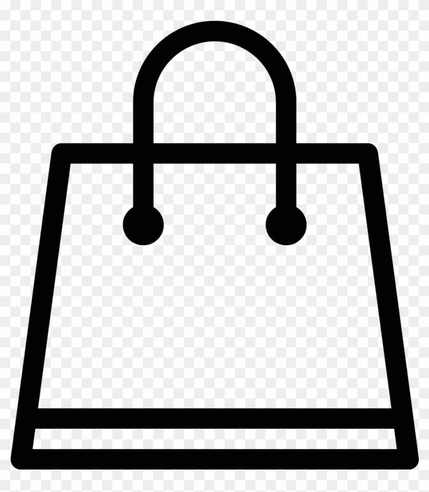 Bag - Red Shopping Bag Icon #682526