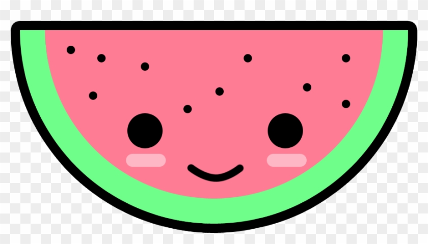 Wally The Watermelon By Deviantfruits - Watermelon Chibi #682544