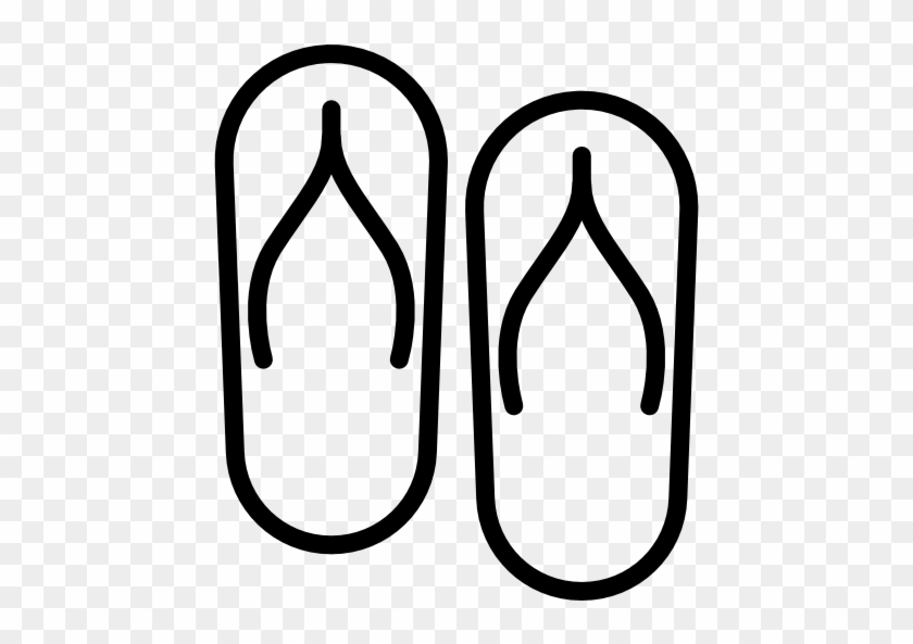 Flip Flops Free Icon - Flip Flops Free Icon #682581