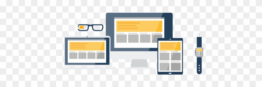 Responsive Website Design - Front End Development Background #682680