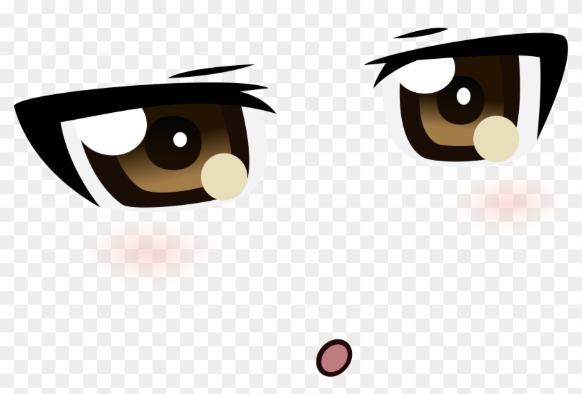 Light Brown Eyes O-face - Animated Transparent Brown Eyes #682748