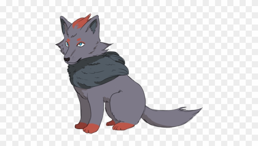 Astrids Art Zorua Is A Slate Gray, Fox Like Pokémon - Schipperke #682895