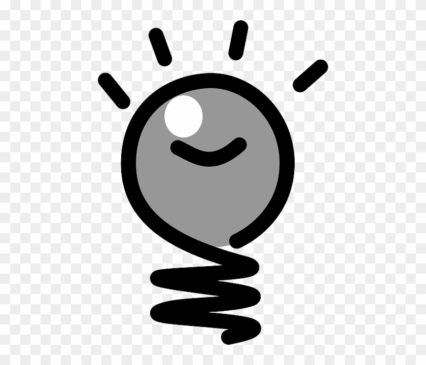 Symbol, Lamp, Bulb, Idea - Idea Clipart #682988