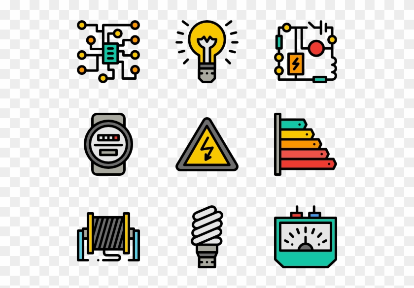 Electrician Tools - Icons For Web Design #682996