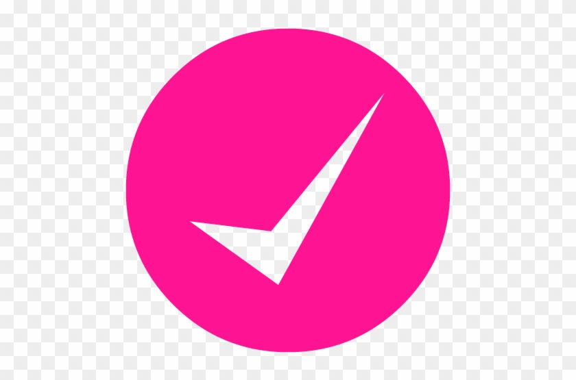 Deep Pink Check Mark 11 Icon - Check Mark Icon Pink #683034