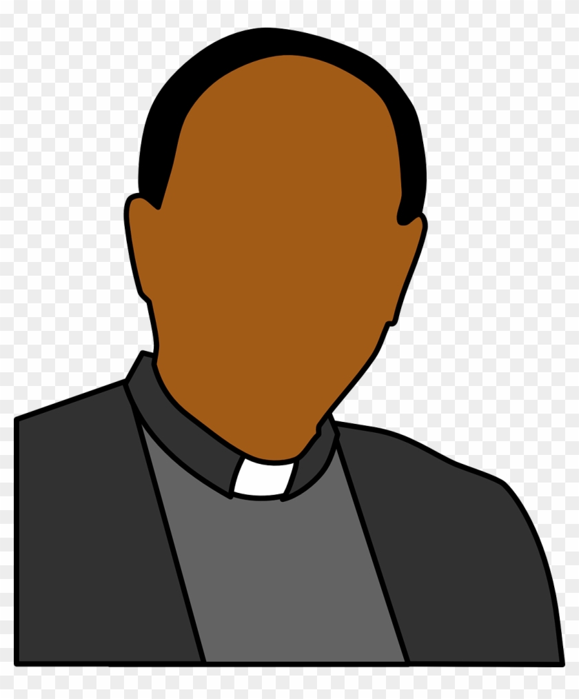 What Is The Vicar's Role - Priest Clip Art #683076