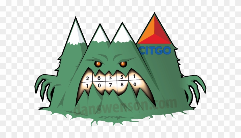 Other Fantasy Sports Logos, Green Mountain Monsters - Mountain Monsters #683405
