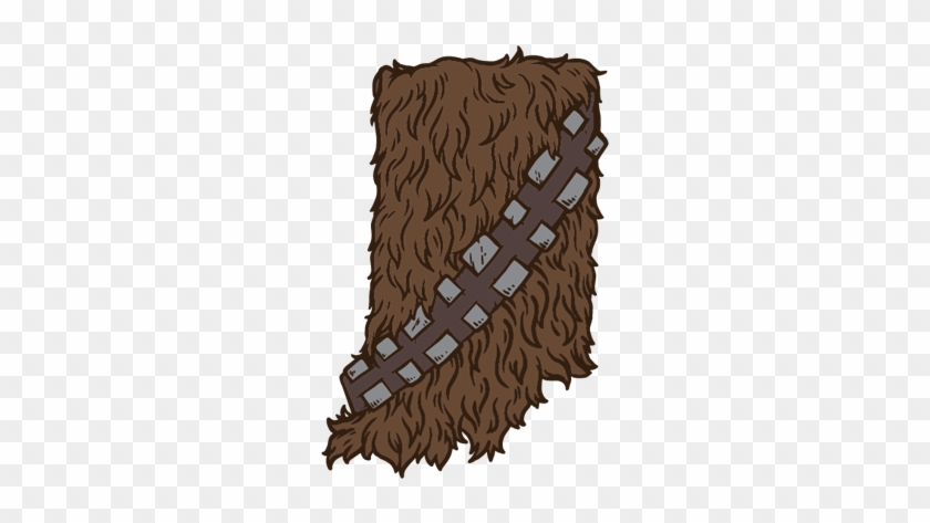 Hoosier Wookie Brown Print - Wookiee #683474