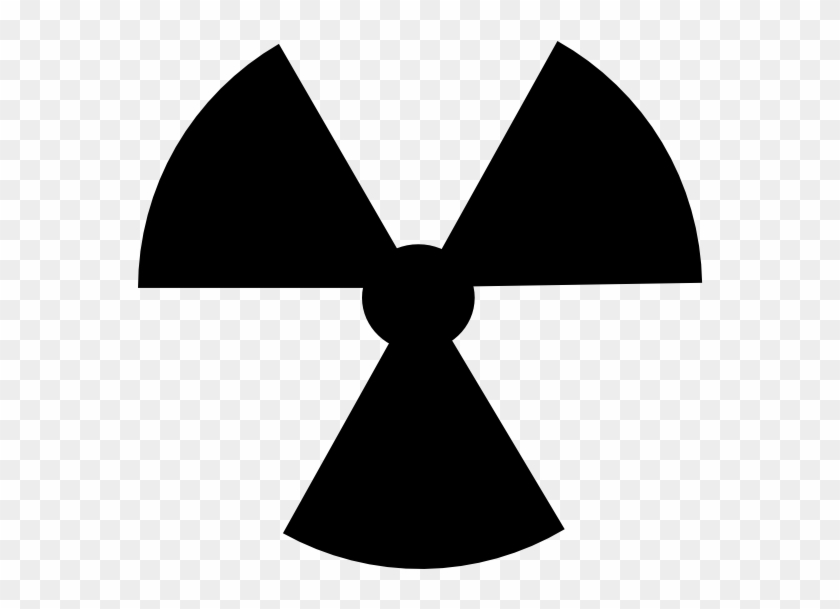 Radiation Symbol Black And White #683523