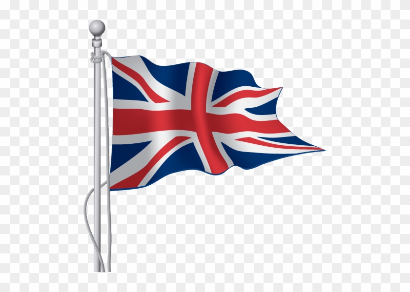 Uk Student Visa Information - Uk Flag On Pole Png #683722